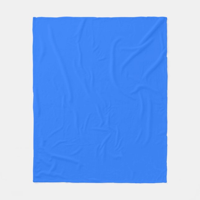 Crayon Färg Blue Medium 50x60 Fleece Blanket (Framsidan)