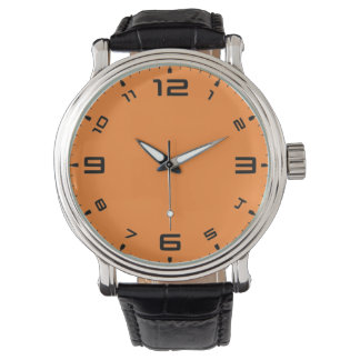Crayon Färg Orange Mode Watch, Välj Stil Armbandsur