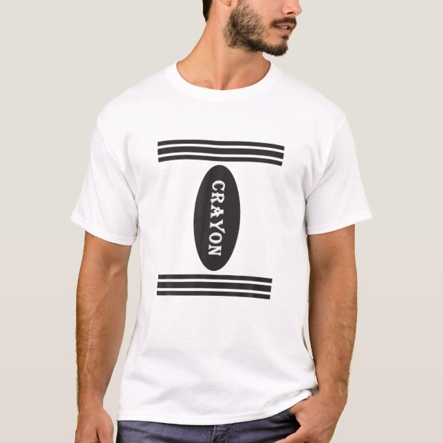 Crayon Matching Halloween Crayon Costume Group Cou T Shirt (Framsida)