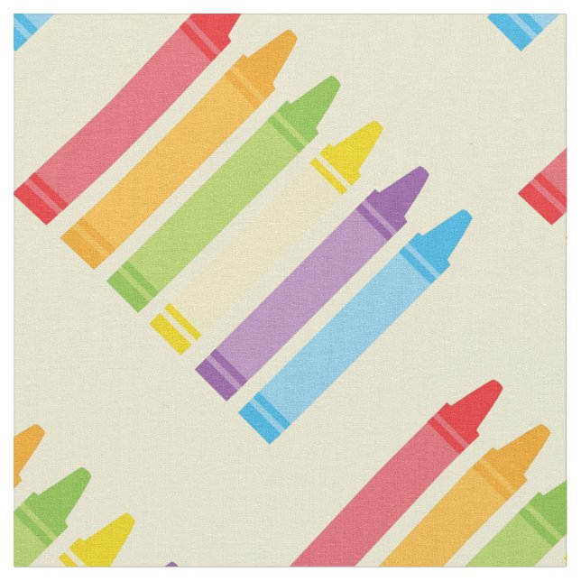 Crayon Material Tyg (Närbild)
