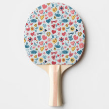 Crayon Pastel Heart & Flowers