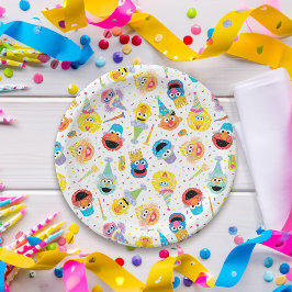 Crayon Sesame Pals Party Mönster