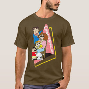 Crayon Shin-chan alla medlemmar i Nohara T Shirt