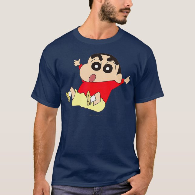Crayon Shin-chan Banzai Shin-chan T Shirt (Framsida)
