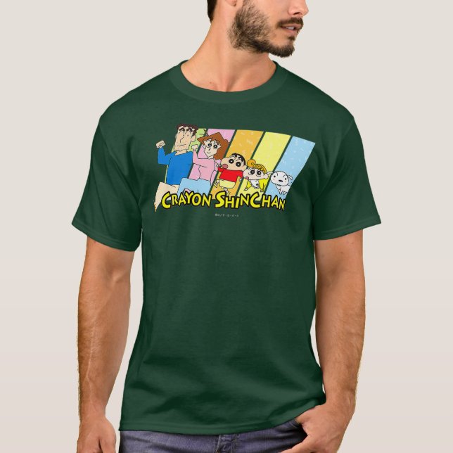 Crayon Shin-chan den glittrande marschen T Shirt (Framsida)