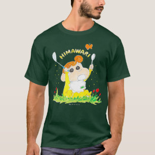 Crayon Shin-chan Himawari och butterfly Premium T Shirt