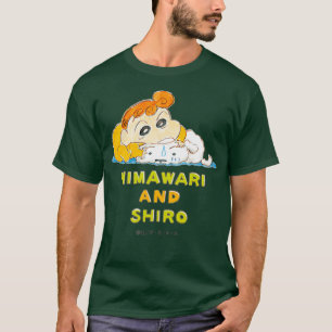 Crayon Shin-chan Himawari Shiro One point T Shirt