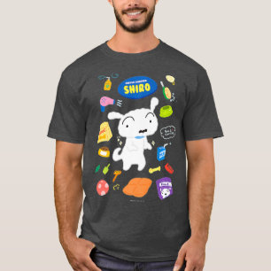 Crayon Shin-chan joyShiro Dress up Shiro T Shirt