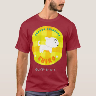 Crayon Shin-chan joyShiro Gingham check T Shirt