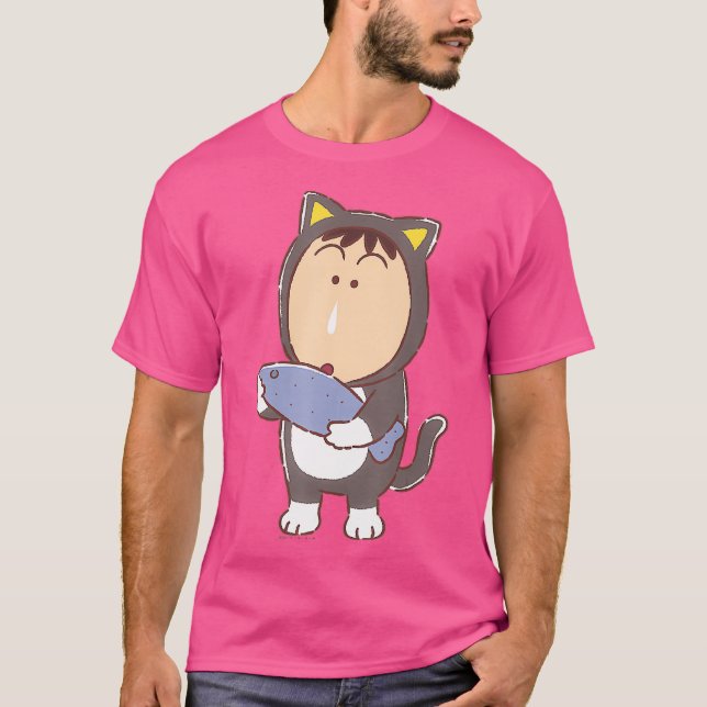 Crayon Shin-chan Kitten Play party Bo-chan T Shirt (Framsida)