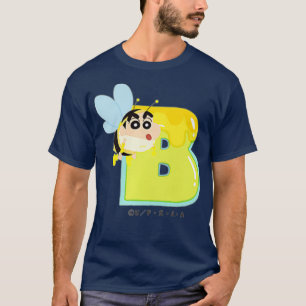 Crayon Shin-chan ROLIGT ROLIGT STUDY A till Z B on T Shirt