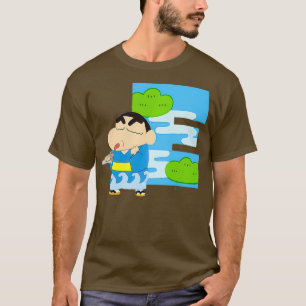Crayon Shin-chan ROLIGT ROLIGT STUDY A till Z E Pr T Shirt