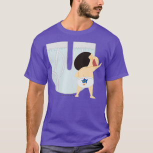 Crayon Shin-chan ROLIGT ROLIGT STUDY A till Z Prem T Shirt