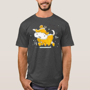Crayon Shin-chan Shiro Rainy promenad T Shirt