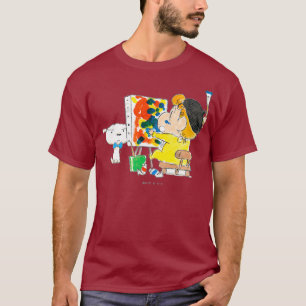 Crayon Shin-chan teckning Himawari T Shirt