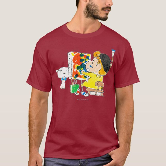 Crayon Shin-chan teckning Himawari T Shirt (Framsida)