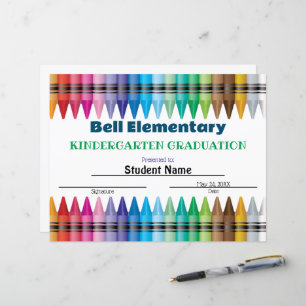 Crayon Studenten-certifikat