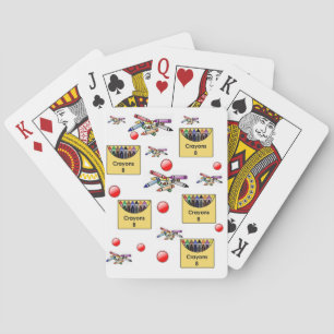 Crayon-uppspelningskortsdäck Casinokort