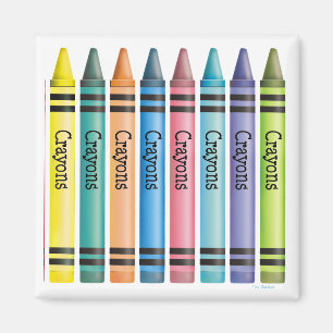 Crayonen fodrar magnet