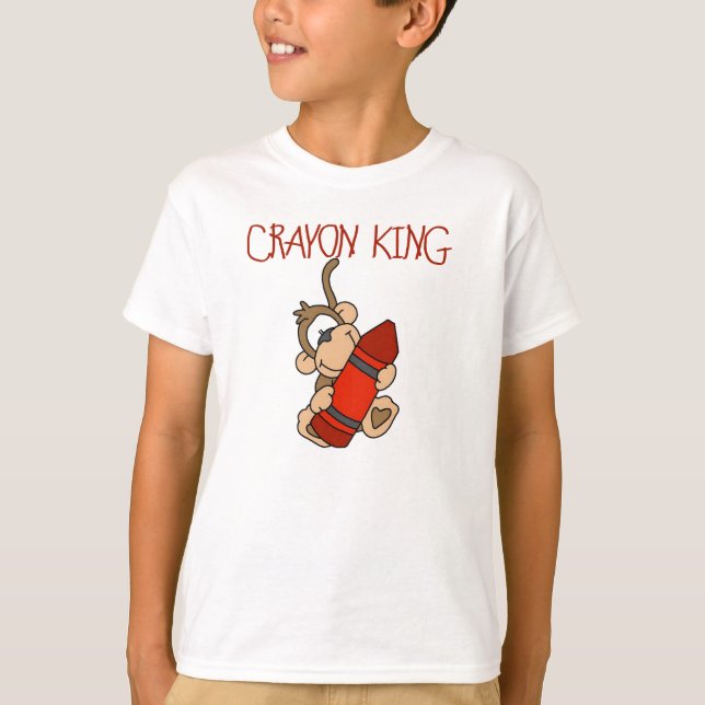 Crayonkung Tee Shirt (Framsida)