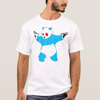 Crazed panda t-shirt
