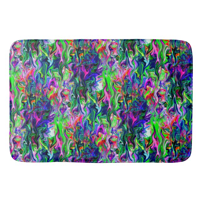 Crazee Squiggly Garden.... Badrumsmatta (Framsidan)