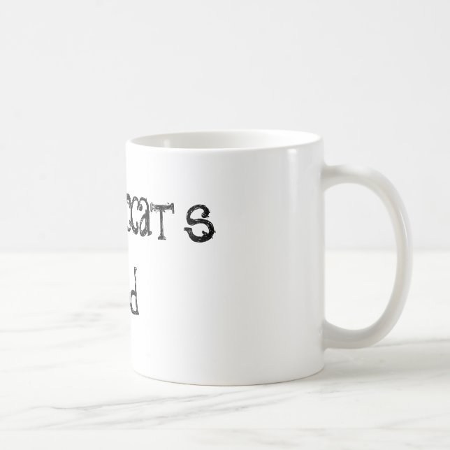 Crazi Cats citattkaffe Pappa Mugg (Höger)