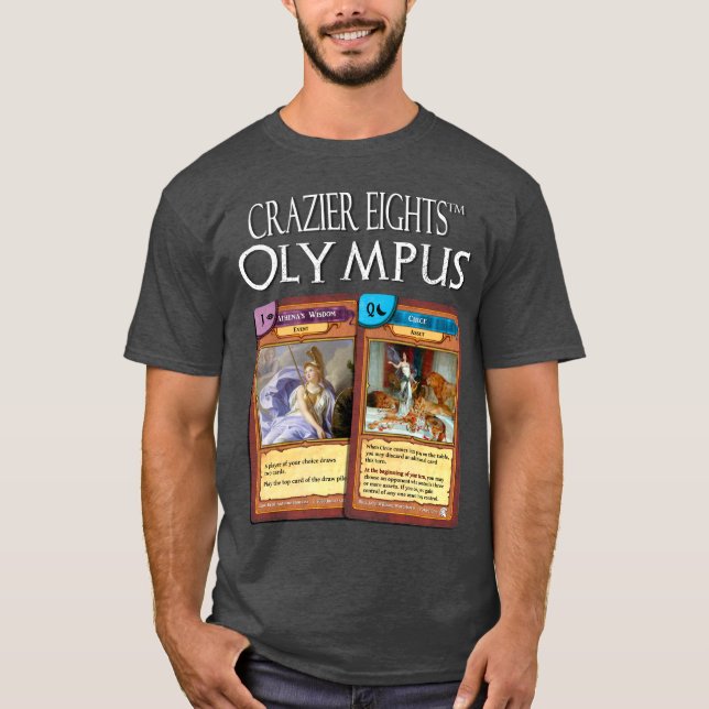 Crazier Eights: Olympus T-Shirt (Framsida)