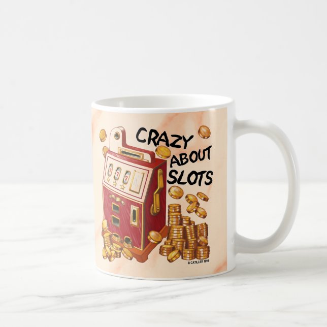 Crazy about Slots Kaffemugg (Höger)