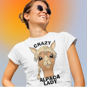 Crazy Alpaca Dam T Shirt