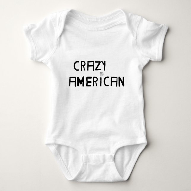 CRAZY AMERICAN SPÄDBARN T SHIRT (Framsida)
