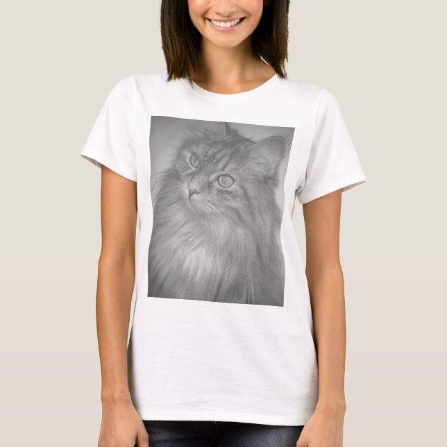 Crazy and Cute Kattunge T Shirt (Framsida)