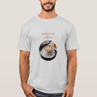 Crazy and Delicious Coffee dam T Shirt