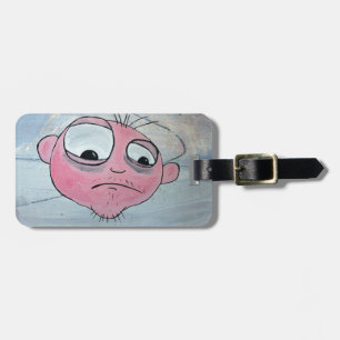 Crazy Ansikte Luggage Tag! Bagagebricka