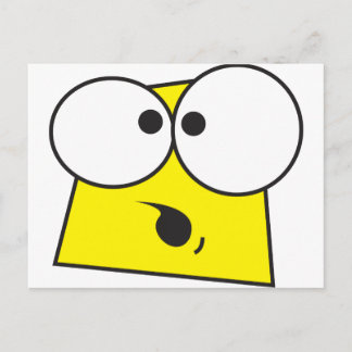 Crazy Ansikte Vykort