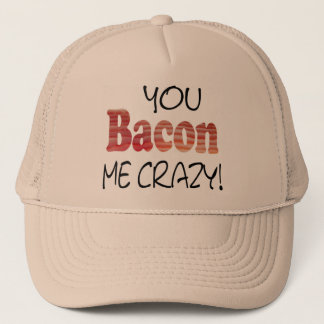 Crazy Bacon Hat Truckerkeps