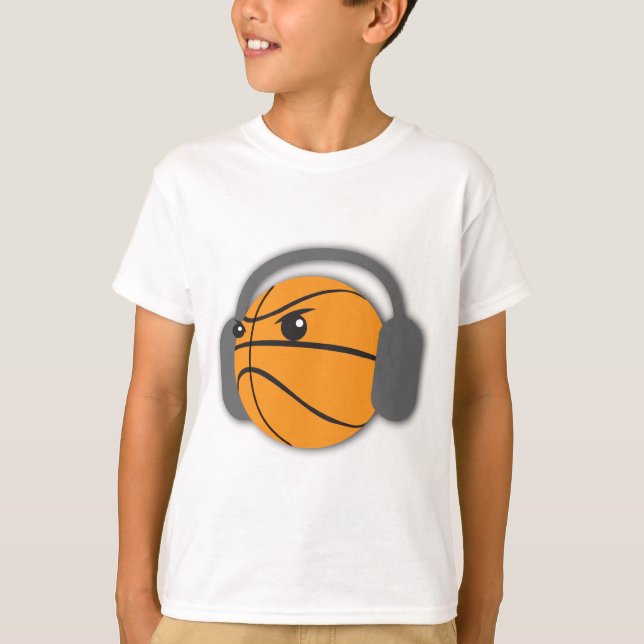 Crazy Basketball Tee Shirt (Framsida)