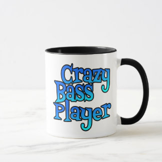 Crazy Bass Player Mugg