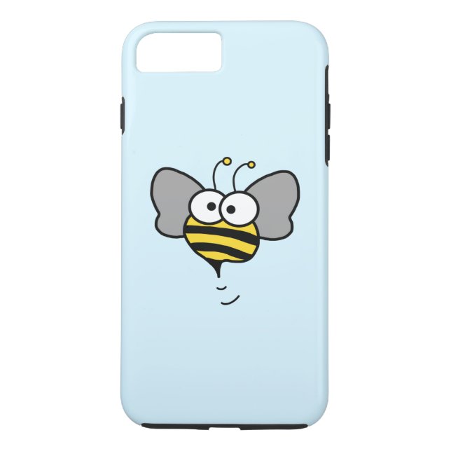 Crazy Bee Case-Mate iPhone Skal (Baksida)