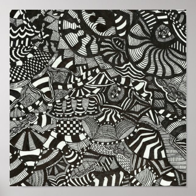 Crazy Bläck Poster (Framsidan)