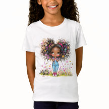 Crazy Blsed Quirky Girl T-Shirt