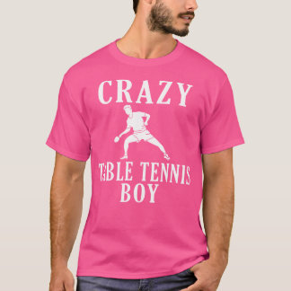 Crazy Bord Tennis Boy T Shirt