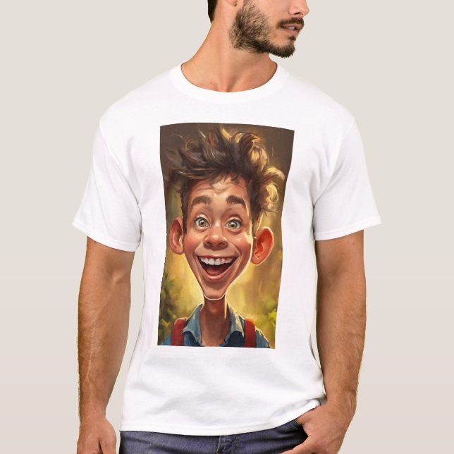 Crazy Boy T Shirt (Framsida)