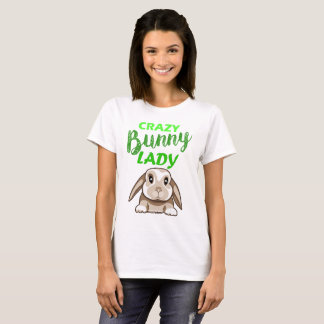 Crazy Bunny Dam Rabbit/Bunny T-Shirt