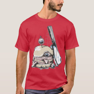 Crazy Burger T Shirt