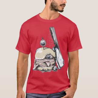 Crazy Burger T Shirt