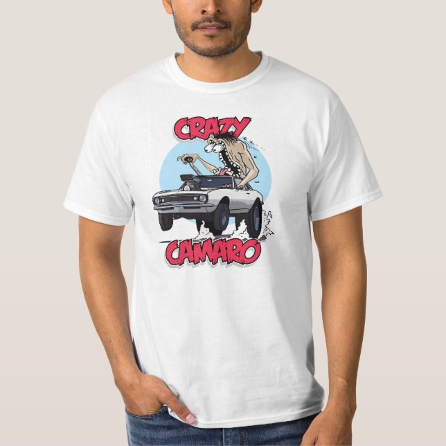 Crazy Camaro Tee Shirt (Framsida)