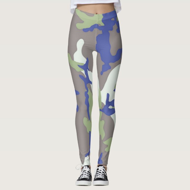 Crazy Camo Girl Leggings (Framsida)