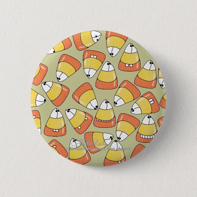 CRAZY Candy corn! Knapp (Framsida)