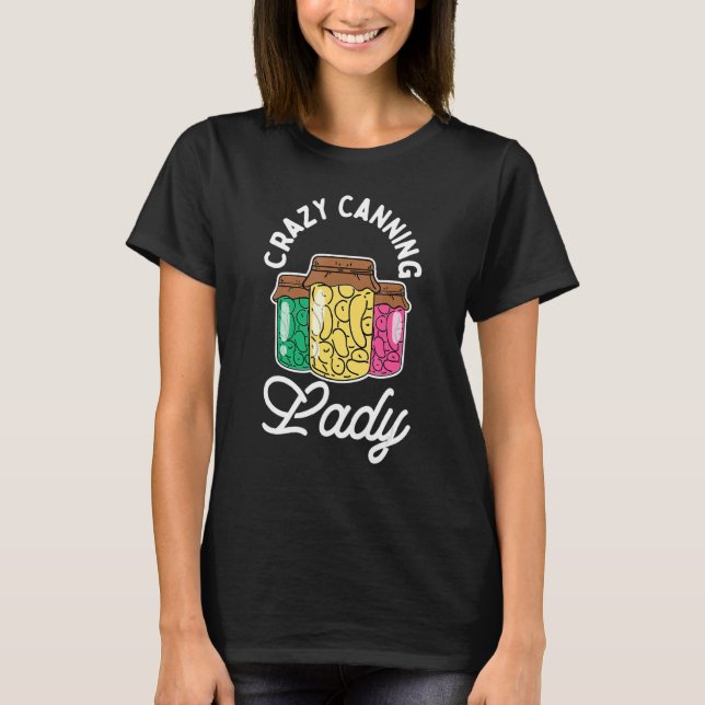 Crazy Canning Dam T Shirt (Framsida)
